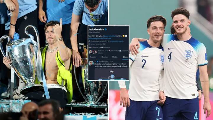 Man City's potential starting line up for next season gets a like from Jack Grealish