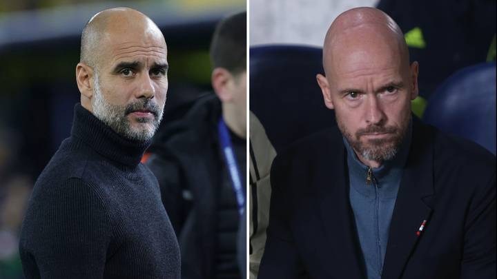 Manchester City manager Pep Guardiola claims he has conjured a 'ridiculous' plan to stop Manchester United