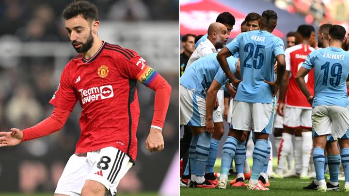 Bruno Fernandes and shock Man City player make top 10 list of players with most minutes in 2023