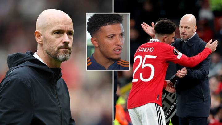 Erik ten Hag ‘to hold clear the air talks’ with Jadon Sancho after Arsenal omission