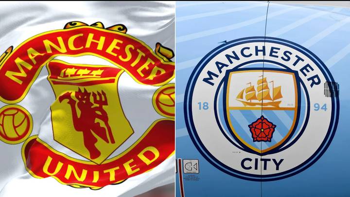 Map of Manchester and whether each part supports United or City proves what 'colour' the city is