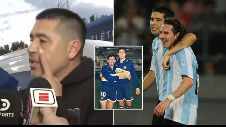 Juan Roman Riquelme gives his take on Lionel Messi vs Diego Maradona debate, he played with both