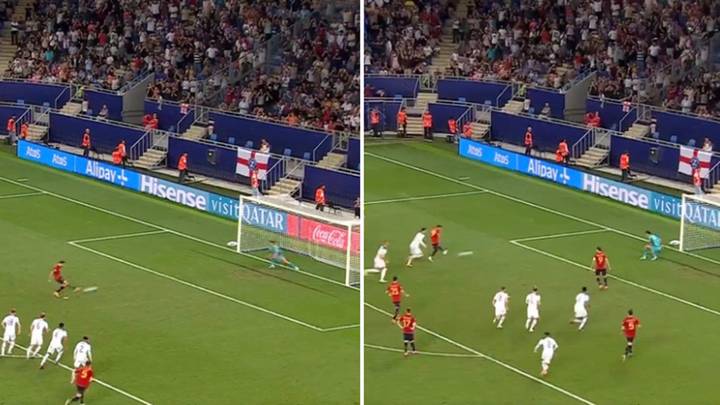 James Trafford makes incredible double penalty save to deny Spain in stoppage time of u21 Euro final