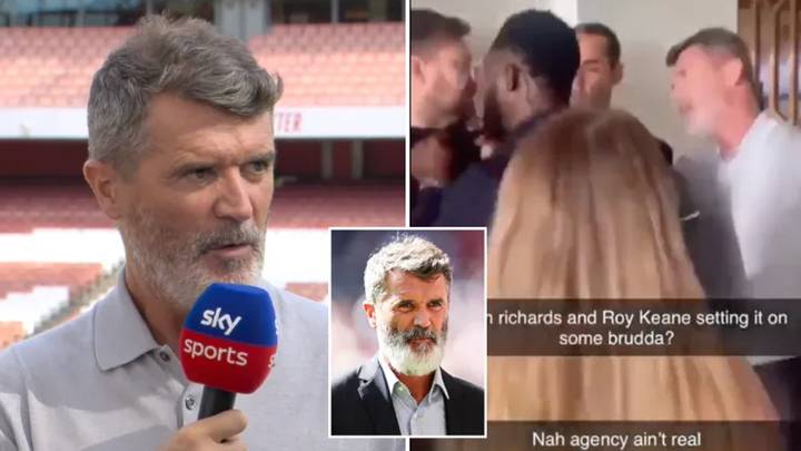 Roy Keane 'hurled abuse' at Arsenal fans before alleged headbutt incident, friend of arrested man claims