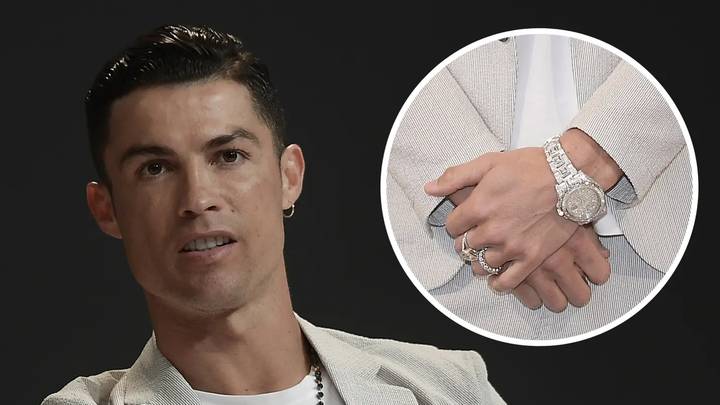 Cristiano Ronaldo owns a 370 000 Rolex covered in diamonds and