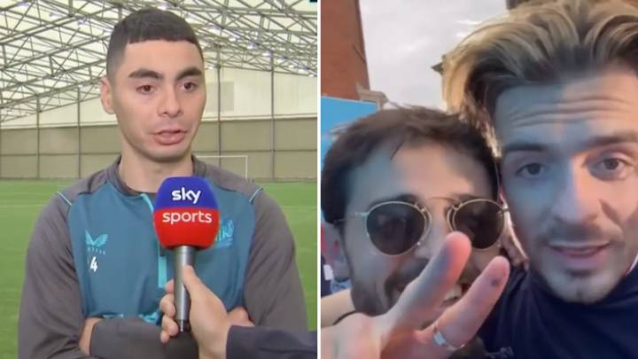 Miguel Almiron asked if Jack Grealish comments inspired his performances, he's having none of it!
