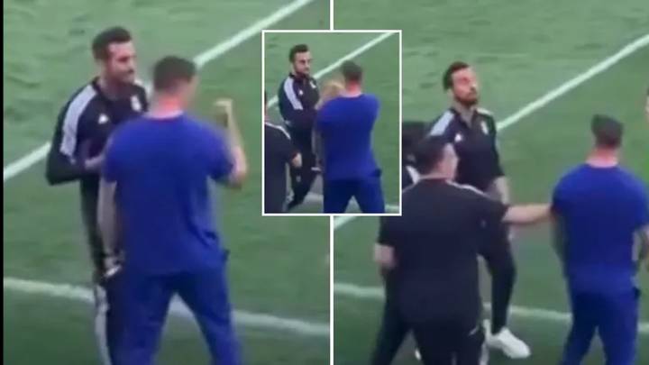 Fernando Torres sent off for shoving and threatening former teammate in youth game touchline fracas