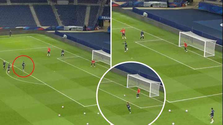Kylian Mbappe Scores Insane First-Time No-Look Backheel Goal, Just Proves He's A Human Cheat Code