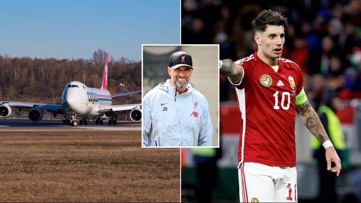 Dominik Szoboszlai 'private plane' tracked as Liverpool and Newcastle face transfer deadline