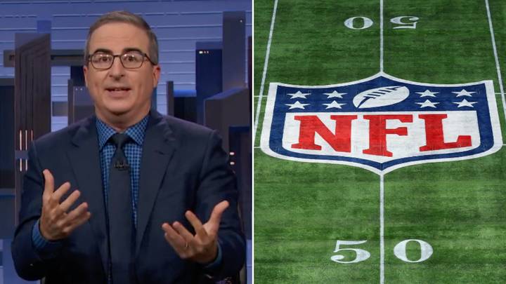 John Oliver calls NFL 'primetime programming where people kill themselves for entertainment'