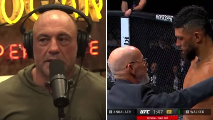 Joe Rogan couldn't believe the exchange between Johnny Walker and the doctor, his reaction says it all