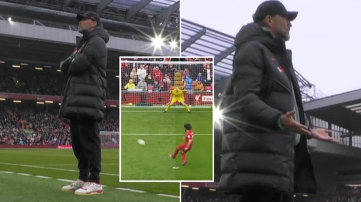 Jurgen Klopp's bizarre reaction to Mo Salah penalty sums up Liverpool season