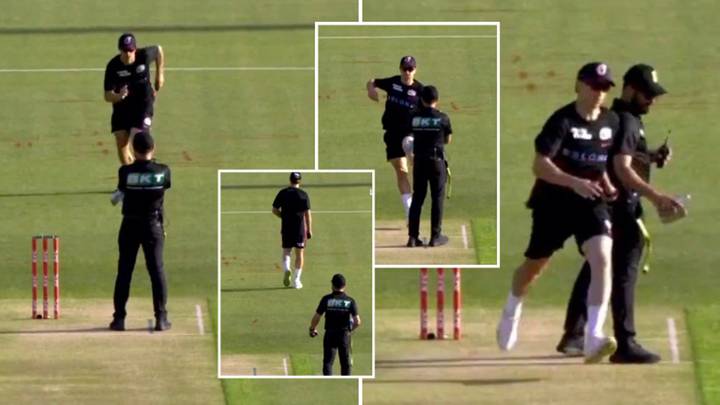 ‘New low in cricket’ as English bowler receives four-game ban for ‘intimidating’ umpire