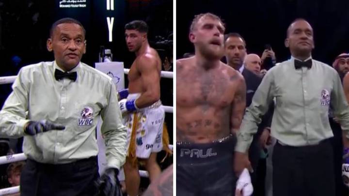 Referee accused of being a 'fraud' and 'ruining' Jake Paul and Tommy Fury fight