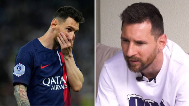 Lionel Messi reflects on the end of his time at PSG in an interview