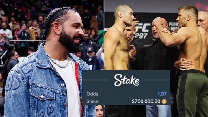 Drake drops a massive $700,000 bet on UFC 297 fight between Sean Strickland and Dricus Du Plessis