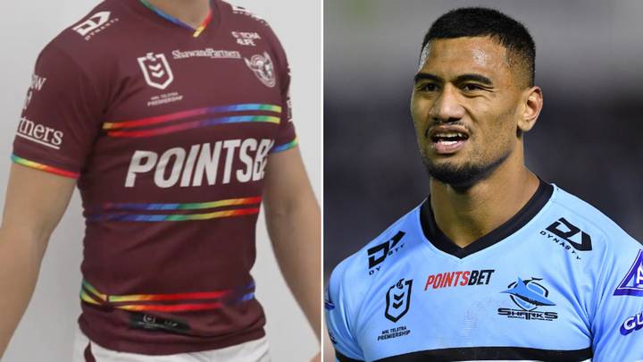 Religious rugby league player says he'd happily wear a rainbow pride jersey