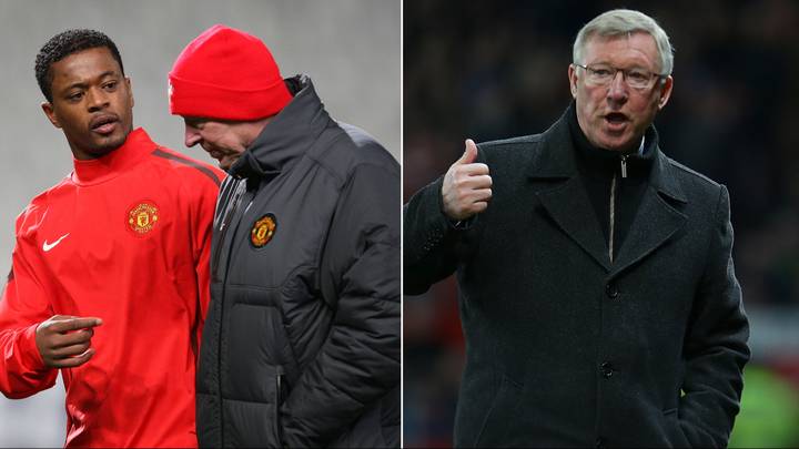 Patrice Evra explains why Sir Alex Ferguson threatened to rip up his contract