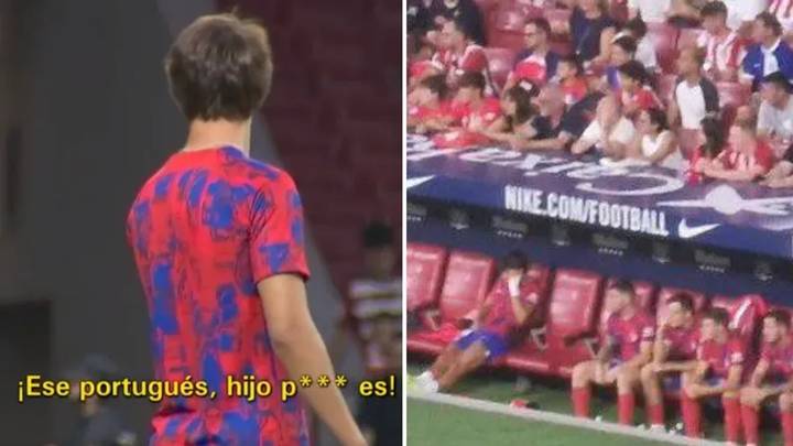 Atletico Madrid fans abuse Joao Felix with brutal chant as training session abandoned