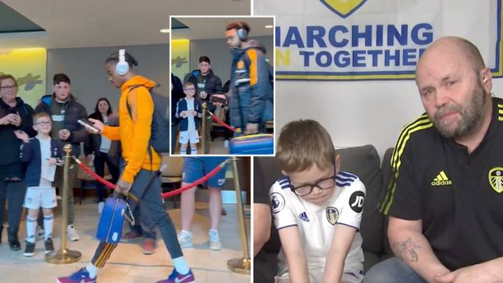 Eight-year-old Leeds fan speaks out after being 'ignored' by players at hotel