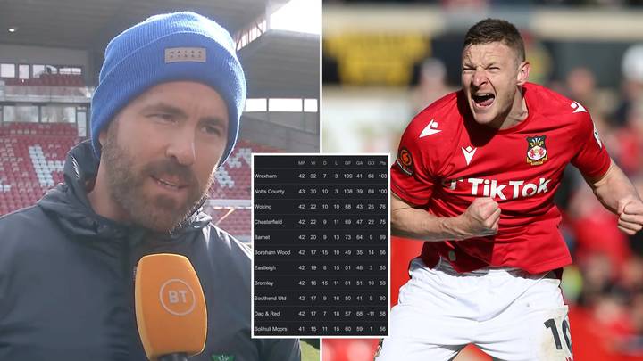 Wrexham co-owner Ryan Reynolds wants MORE automatic promotion spots for National League teams after Notts County thriller