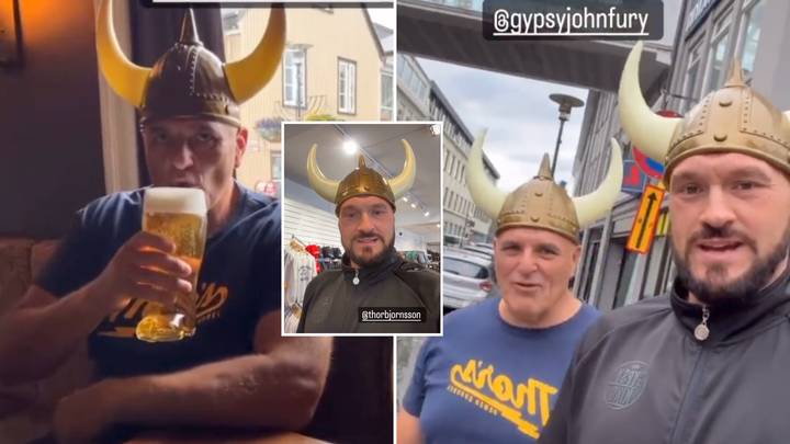 Tyson and John Fury flew all the way to Iceland to confront Thor, they ended up in the pub