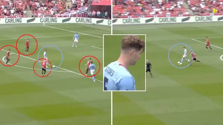 John Stones goes viral with moment you might have missed during FA Cup final