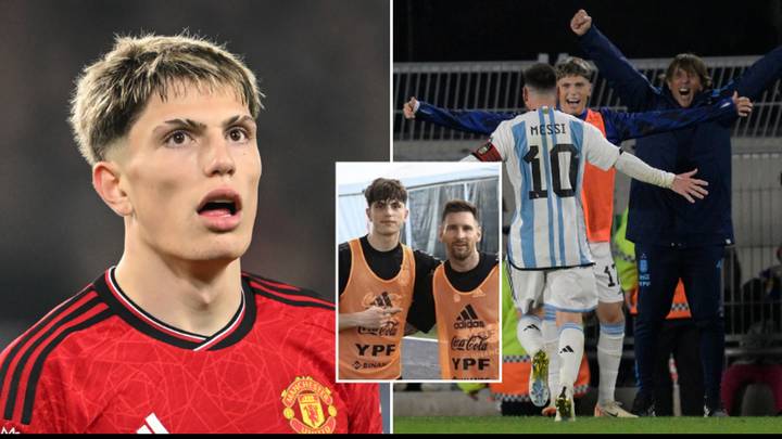 Alejandro Garnacho's brother hits out at 'fake' Lionel Messi claim