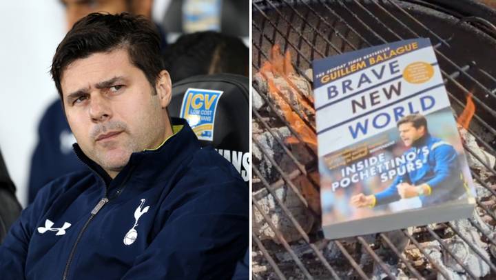 Spurs fan burns Mauricio Pochettino book after he becomes Chelsea manager