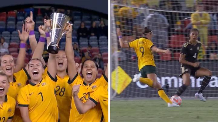 Matildas continue impressive run of victories to claim trophy ahead of World Cup