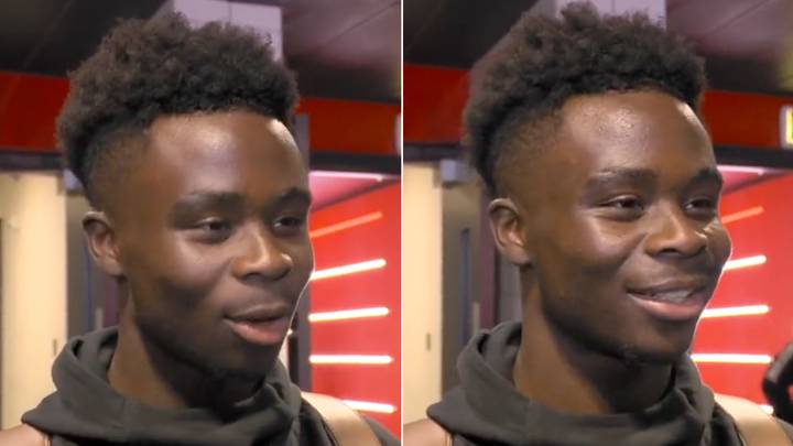 Bukayo Saka knew he was going to score against Manchester United, as Arsenal star's pre-match comments proved