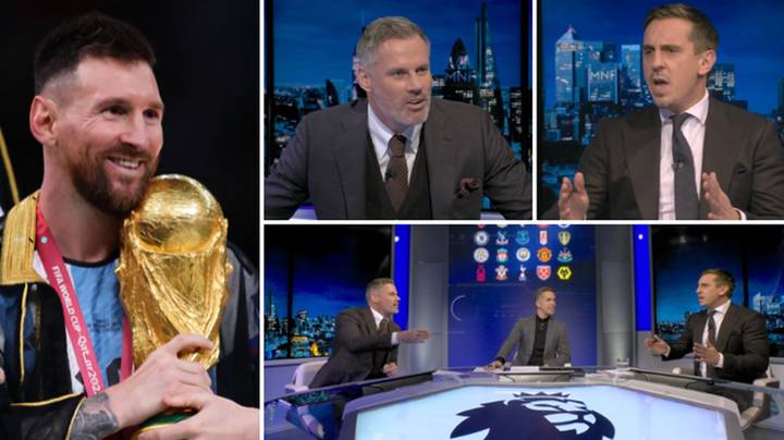Gary Neville and Jamie Carragher argue over Lionel Messi in ANOTHER heated MNF debate