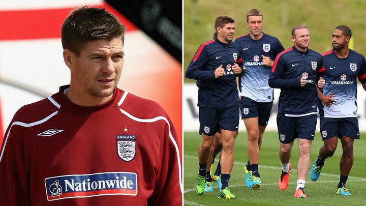 Steven Gerrard has named the two England players he ‘pretended’ to like