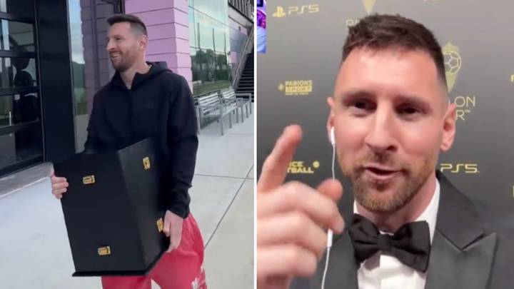 Lionel Messi 'walked away' from a picture with a person at the Ballon d'Or ceremony because he felt 'betrayed'
