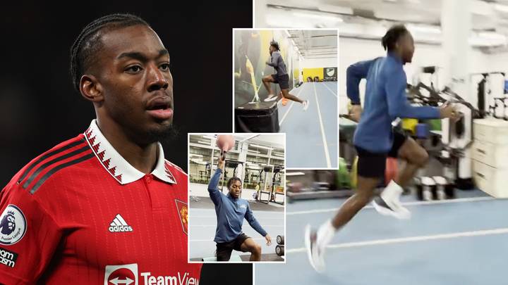 Man Utd fans are regretting letting Anthony Elanga go after outrageous training video emerges