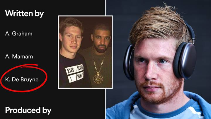 Fans are convinced Kevin De Bruyne helped write new Drake song after 'spotting him' in song credits