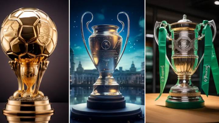 AI predicts what every major sports trophy will look like in 50 years’ time