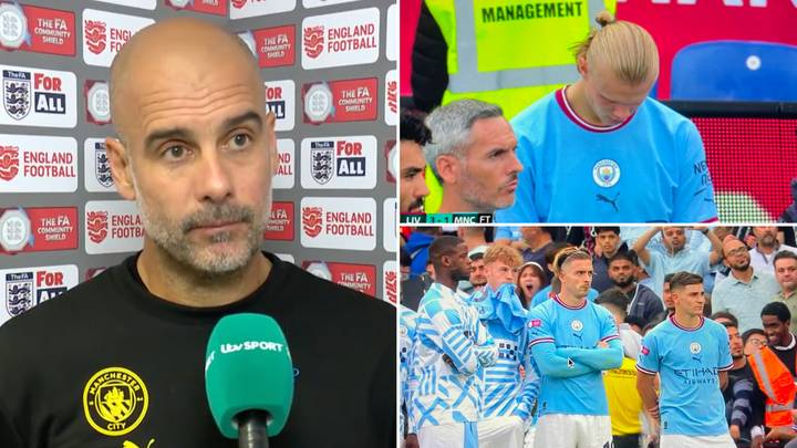 Man City Accused Of Not Collecting Community Shield Runners-Up Medals, Pep Guardiola Passionately Responds