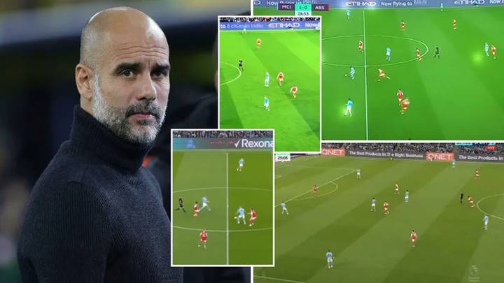 Pep Guardiola has switched up his tactics against Arsenal, it's fully caught them off guard