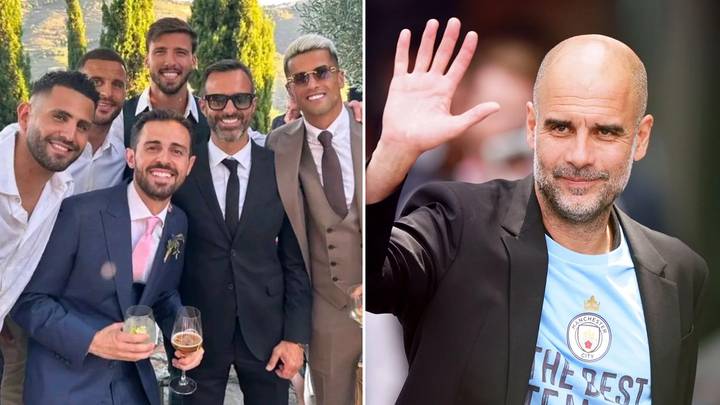Fans hilariously notice the same thing in Bernardo Silva's wedding photo, it's gone viral
