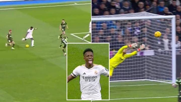Vinicius Jr channels his inner Cristiano Ronaldo to score outrageous goal  against Girona
