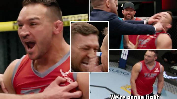 Conor McGregor completely loses it during heated TUF altercation with Michael Chandler