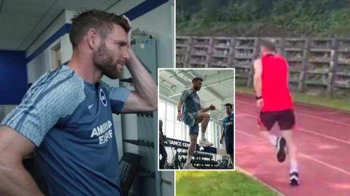 James Milner's speed when running 5.5 miles in his mid-30s emerges, he's a beast