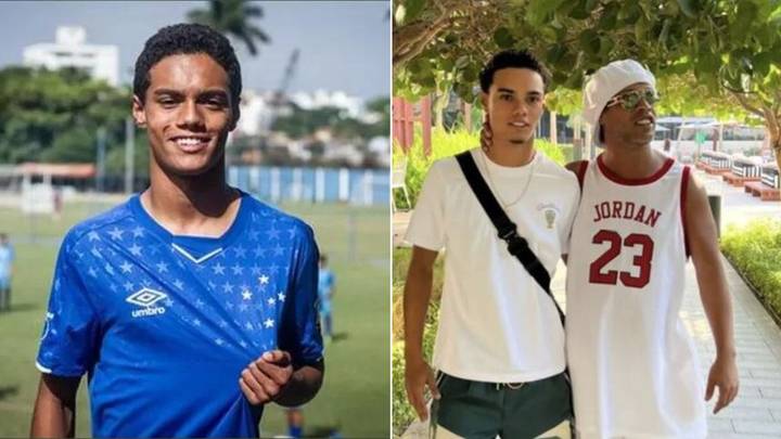Ronaldinho's son hid his identity during trial, nobody knew his dad was one of the greats