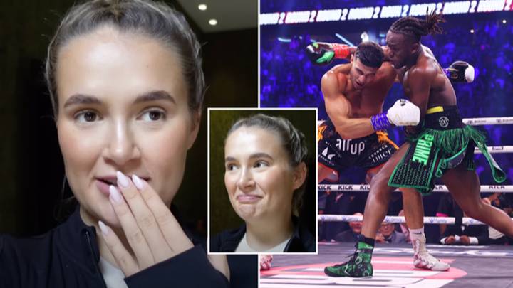Molly-Mae Hague says she 'let herself down' at Tommy Fury's fight with KSI because of 'embarrassing' behaviour