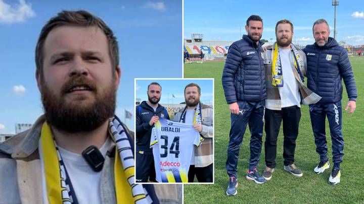 Man travels 1,098 miles to watch Italian third division team he manages on Football Manager