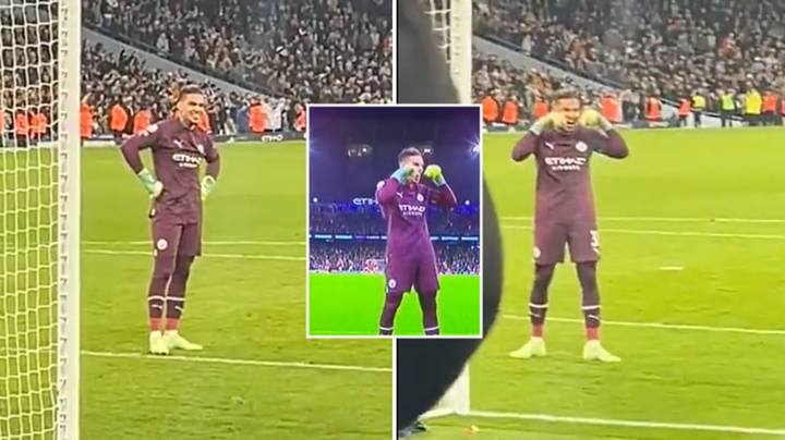 Ederson mocked Arsenal fans as Erling Haaland scored the fourth goal