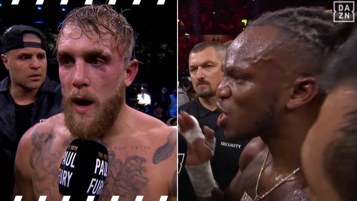 Video comparing Jake Paul and KSI's reactions to losing to Tommy Fury goes viral