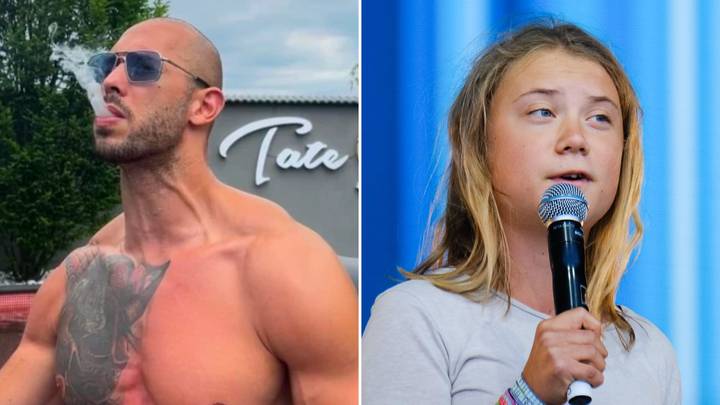 Andrew Tate told he's got 'small d**k energy' by Greta Thunberg after attempting to troll her