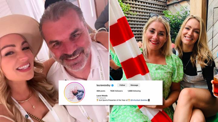 Laura Woods aims cheeky dig at Tottenham boss Ange Postecoglou after Wimbledon selfie, this is why Arsenal fans love her